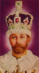 King George V at his coronation, 1911 1935