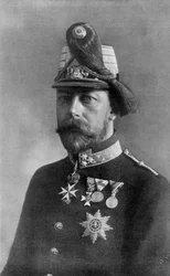 King George V in Austrian Uniform, 1910