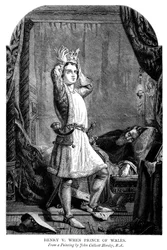 King Henry V When He Was the Prince of Wales