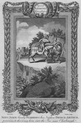King John Basely Stabbing his Nephew Prince Arthur, c1787