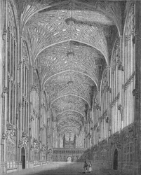Kings College Chapel, 1845