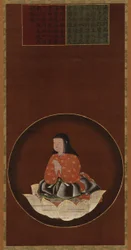 Kobo Daishi as a Child Seated on a Lotus