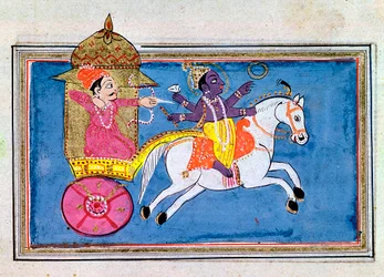 Krishna, Hindu deity, an avatar of Vishnu