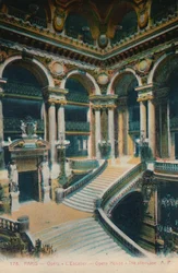 The Opéra Garnier - The Staircase, Paris, c1920