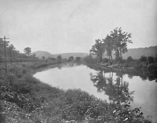 La Colle Looking West, Pennsylvania Railroad