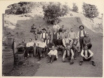 La Grange Mine Crew, California