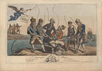 The Quadruple Alliance, 1800