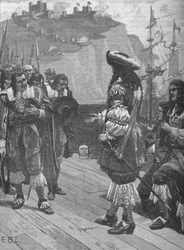 Landing of King Charles II at Dover, 1660
