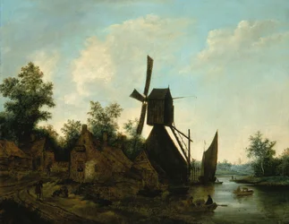 Landscape Windmill