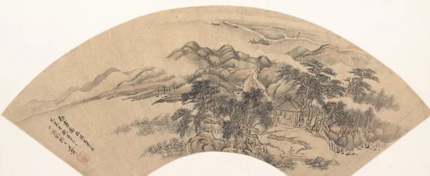 Landscape in the Style of Yan Wengui