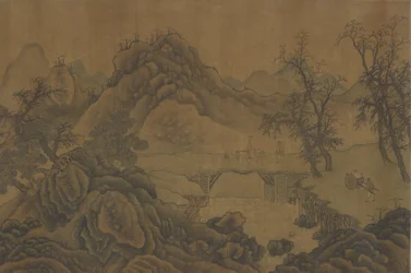 Landscape with Travelers