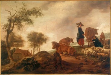 Landscape with Shepherds