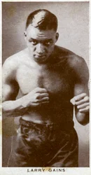 Larry Gains, Canadian Boxer