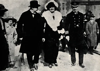 Launching of H.M.S. Iron Duke, 1912