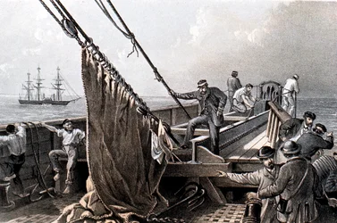 Laying the Transatlantic Telegraph Cable