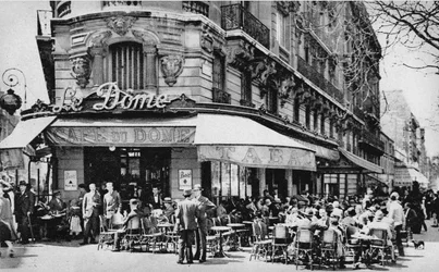 Le Dôme, Boulevard du Montparnasse