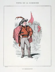 Le Garibaldien, Paris Commune, 1871