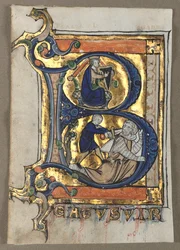 Leaves Excised from a Psalter seven