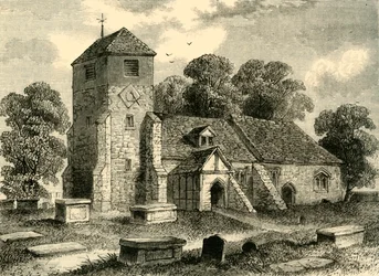 Lee Church in 1795, c. 1878