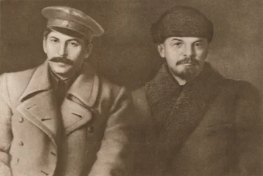 Lenin and Stalin, March 1919