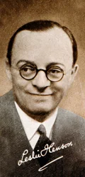 Leslie Lincoln Henson 1891-1957, English Comedian, Actor, Producer and Director, 1935