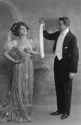 Lily Elsie and Joseph Coyne in The Merry Widow