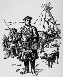 Linnaeus in Lapland Dress