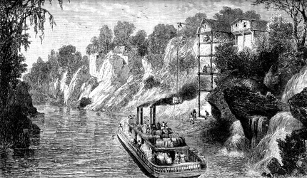 Loading a Cotton Steamer, USA, c1880