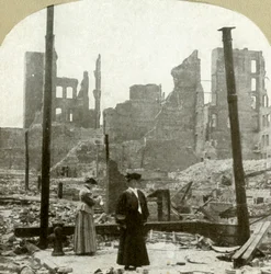 Looking Northeast from Corner Ellis and Powell Sts, 1906