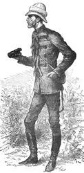 Lord Chelmsford, Portrait by an Officer Made Shortly Before the Battle of Ulundi
