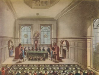 Lottery Drawing at Coopers Hall