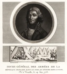Louis Lazare Hoche, Revolutionary General of the Armies of the French Republic, died at Wetzlar in 1797