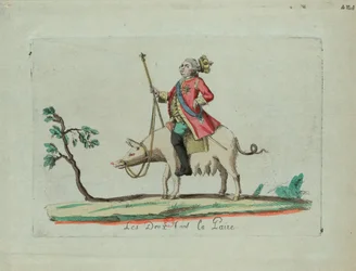 Louis Rides a Pig, 1791