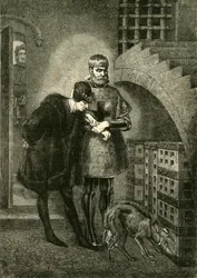 Louis XI Visiting Cardinal Balue in the Iron Cage