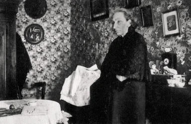 Louise Michel, French schoolteacher, medical worker and anarchist, 1899