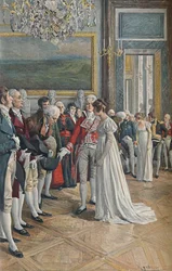 Madame Bonaparte Receiving Ambassadors at the Tuileries