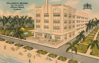 Majestic Hotel on the Ocean, Miami Beach, Florida