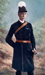 Major-General John Talbot Coke, commanding 10th Brigade, South Africa Field Force