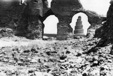 Malwiya tower, Mesopotamia, 1918