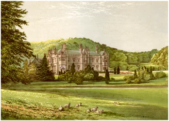 Mamhead, Devon, Home of Baronet Newman, c1880