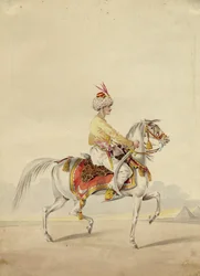 Mamluk on Horseback, ca 1825