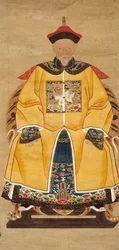 Man in the dress of an official of the sixth rank