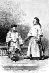 Manchu ministers, chiefs of bankers