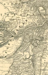 Map Indicating General Roberts