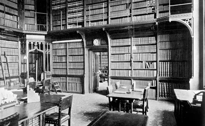 Map Room, House of Commons Library, Palace of Westminster, London