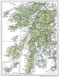 Map of Argyllshire