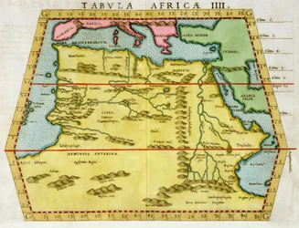 Map of North Africa