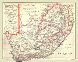 Map of South Africa