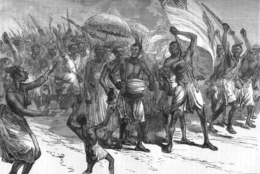 March of Ashantee Warriors
