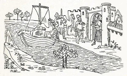 Marco Polo Lands at Ormuz